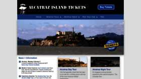 What Alcatrazislandtickets.com website looked like in 2020 (3 years ago)