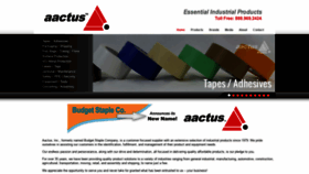 What Aactus.com website looked like in 2020 (4 years ago)