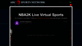 What Abcsportsnetwork.ag website looked like in 2020 (4 years ago)