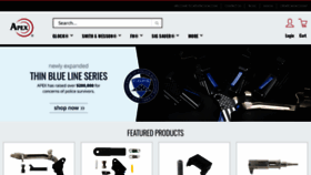 What Apextactical.com website looked like in 2020 (4 years ago)