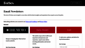 What Account.forbes.com website looked like in 2020 (3 years ago)