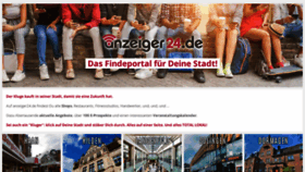 What Anzeiger24.de website looked like in 2020 (4 years ago)
