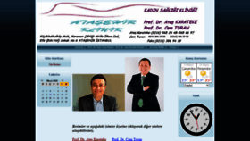 What Atasehirklinik.com website looked like in 2020 (3 years ago)