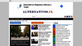 What Alternativos.cl website looked like in 2020 (4 years ago)
