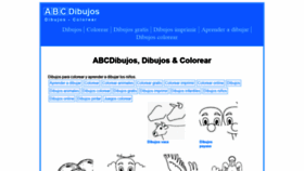 What Abcdibujos.com website looked like in 2020 (4 years ago)