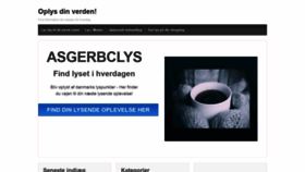 What Asgerbclys.dk website looked like in 2020 (4 years ago)