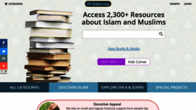 What Al-islam.org website looked like in 2020 (4 years ago)