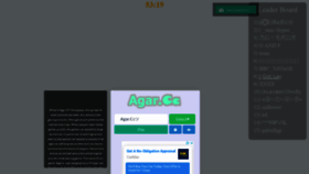What Agar.cc website looked like in 2020 (3 years ago)