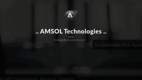 What Amsol.biz website looked like in 2020 (4 years ago)