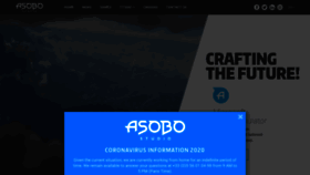 What Asobostudio.com website looked like in 2020 (5 years ago)
