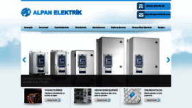 What Alpanelektrik.com website looked like in 2020 (3 years ago)