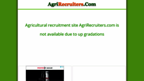 What Agrirecruiters.com website looked like in 2020 (3 years ago)