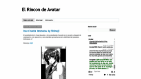 What Avatarkun.net website looked like in 2020 (3 years ago)