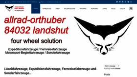 What Allrad-orthuber.de website looked like in 2020 (3 years ago)