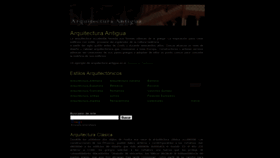 What Arquitectura-antigua.es website looked like in 2020 (4 years ago)