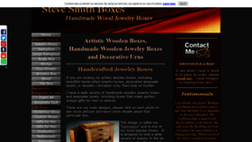 What Artistic-wooden-boxes.com website looked like in 2020 (4 years ago)