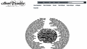 What Ahmettunalilar.com website looked like in 2020 (3 years ago)
