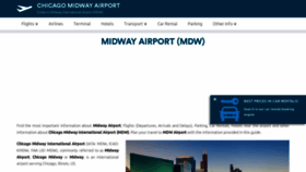 What Airport-midway.com website looked like in 2020 (3 years ago)
