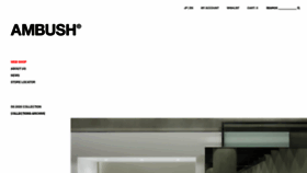 What Ambushdesign.com website looked like in 2020 (3 years ago)