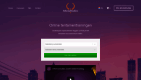 What Athenastudies.nl website looked like in 2020 (5 years ago)
