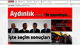 What Aydinlikgazete.com website looked like in 2020 (3 years ago)