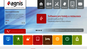 What Agnis.cz website looked like in 2020 (3 years ago)