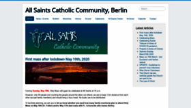 What All-saints-berlin.de website looked like in 2020 (4 years ago)