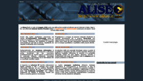 What Aliseo.it website looked like in 2020 (4 years ago)