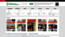 What Aniamey.com website looked like in 2020 (3 years ago)