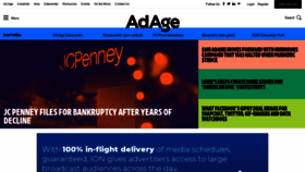 What Adageindia.in website looked like in 2020 (3 years ago)