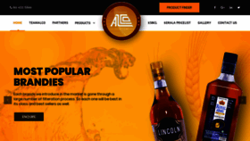 What Alcosolutions.in website looked like in 2020 (4 years ago)