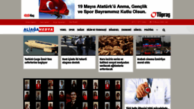 What Aliagamedya.com website looked like in 2020 (3 years ago)