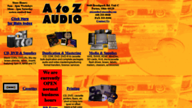 What Atozaudio.com website looked like in 2020 (3 years ago)