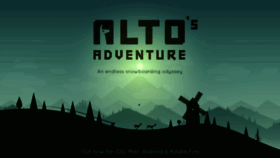 What Altosadventure.com website looked like in 2020 (3 years ago)