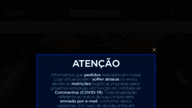 What Arke.com.br website looked like in 2020 (3 years ago)