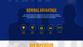 What Admiralsecurity.com website looked like in 2020 (3 years ago)