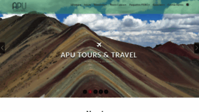 What Aputours.com website looked like in 2020 (3 years ago)