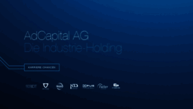 What Adcapital.de website looked like in 2020 (4 years ago)