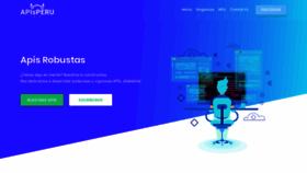 What Apisperu.com website looked like in 2020 (3 years ago)