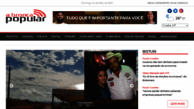 What Abroncapopular.com.br website looked like in 2020 (3 years ago)