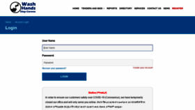 What Accesstenders.com website looked like in 2020 (3 years ago)