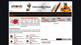 What Almondz.com website looked like in 2020 (3 years ago)