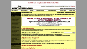 What Alphainnovationsselfdefense.com website looked like in 2020 (3 years ago)