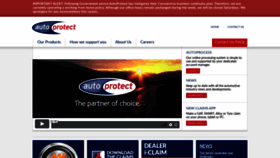 What Autoprotect.co.uk website looked like in 2020 (3 years ago)