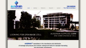 What Ausdrain.com website looked like in 2020 (4 years ago)