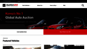 What Auctionwini.com website looked like in 2020 (3 years ago)