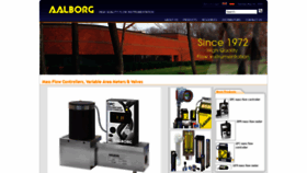 What Aalborg.com website looked like in 2020 (3 years ago)