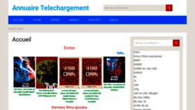 What Annuaire-telechargement.me website looked like in 2020 (3 years ago)