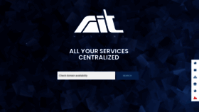 What Ait.hosting website looked like in 2020 (5 years ago)