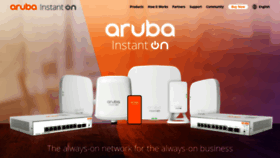 What Arubainstanton.com website looked like in 2020 (3 years ago)